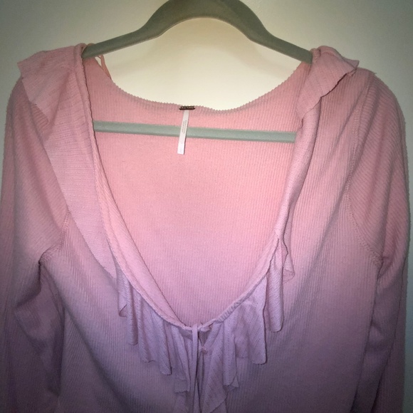 Free People Ruffle Top - Picture 2 of 3